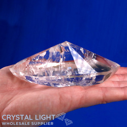 Clear Quartz Faceted Shape (AAA-Grade)