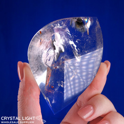 Clear Quartz Faceted Shape (AAA-Grade)