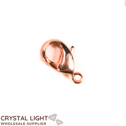 Lobster Clasps: Rose Gold Lobster Clasp /12mm