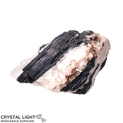 All Other Crystal Specimens: Black Tourmaline in Quartz Specimen