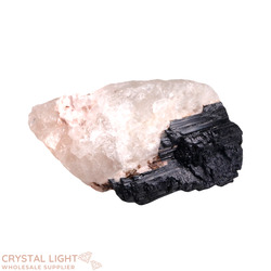 All Other Crystal Specimens: Black Tourmaline in Quartz Specimen