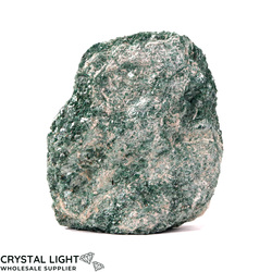 Rough Cut Bases: Fuchsite Cut Base