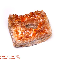 Candle Holders: Citrine Candle Holder (Single)
