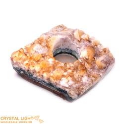 Citrine Candle Holder (Single)