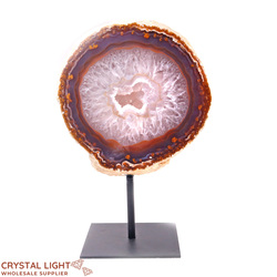 Agate Druse on Stand