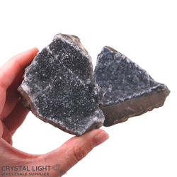 Black Amethyst Druse Lot