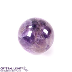 Chevron Amethyst Sphere /39mm