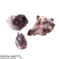 Smokey Quartz Cluster Lot
