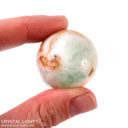 Spheres: Pistachio Calcite Sphere /29mm