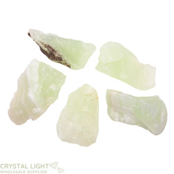 Green Calcite Rough Lot