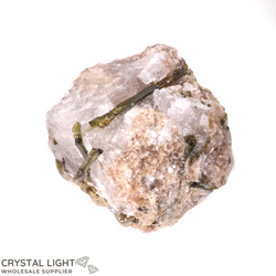 All Other Crystal Specimens: Green Tourmaline in Quartz