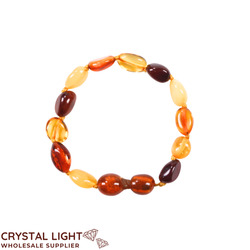 Amber "Teething" Bracelets: Amber "Teething" Bracelet - Mixed