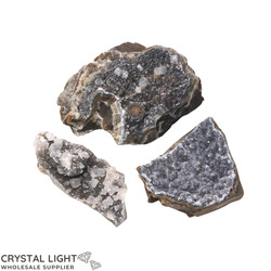 Black Amethyst Druse Lot