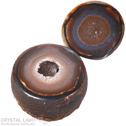 Agate Pot with Lid