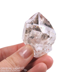 Individual Natural Points: Smokey Herkimer Diamond
