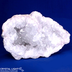 Quartz Geodes: Quartz Geode Half