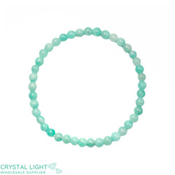 Green Amazonite Bracelet 4mm