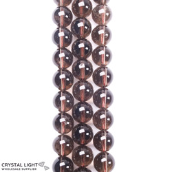 10mm Bead: Smokey Quartz Beads 10mm