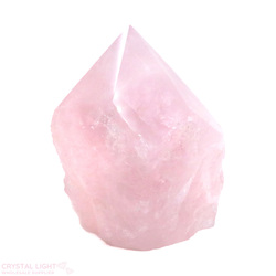 Cut Base Points: Rose Quartz Cut Base Point