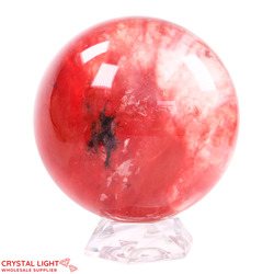 Strawberry Obsidian Sphere /132mm