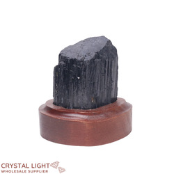 Black Tourmaline on Stand