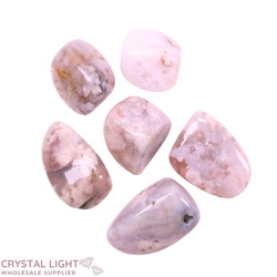 Flower Agate Tumble Lot