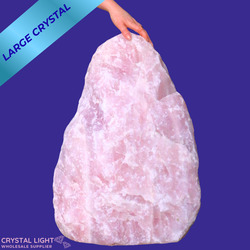 Rose Quartz Cut Base (X-Large)