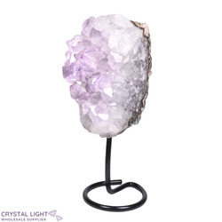 Display Pieces on Stand: Amethyst Druse on Stand