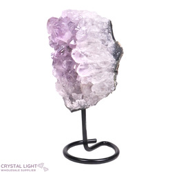Display Pieces on Stand: Amethyst Druse on Stand