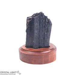 Black Tourmaline on Stand