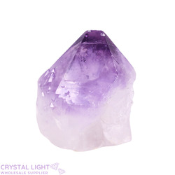 Cut Base Points: Amethyst Cut Base Natural Point