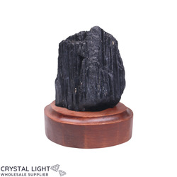 Display Pieces on Stand: Black Tourmaline on Stand