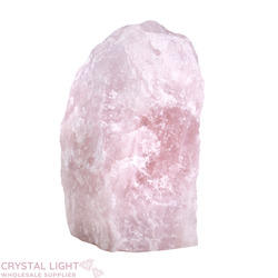 Rough Cut Bases: Rose Quartz Rough Cut Base