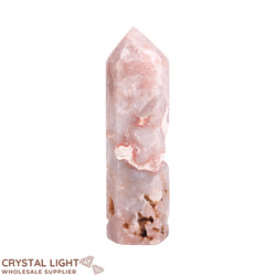 Single Point Listings: Brecciated Pink Agate Polished Point