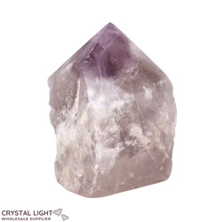 Individual Natural Points: Amethyst Cut Base Point Large
