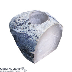Candle Holders: Agate Candle Holder (Single)