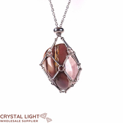 Necklaces: Mookaite Basket Necklace