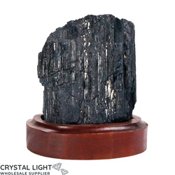 Black Tourmaline on Stand