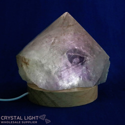 Amethyst Cut Base Point on LED