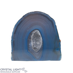 Blue Agate Geode