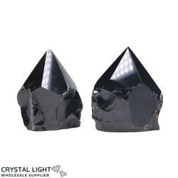 Black Obsidian Cut Base Point Lot