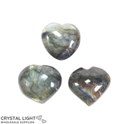 Hearts: Labradorite Heart Lot
