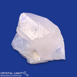 Quartz Natural Point with Dumortierite