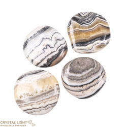 Flatstone Individuals and Lots: Banded Zebra Calcite Flatstone Lot