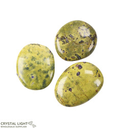 Flatstone Individuals and Lots: Stichtite in Serpentine Flatstone Lot
