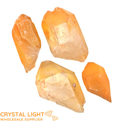 Natural Point Lots: Tangerine Quartz Point Lot