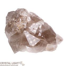 Rutilated Smokey Quartz Cluster
