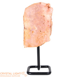Display Pieces on Stand: Pink Amethyst on Stand
