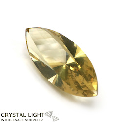 Cut Gemstones: Lemon Quartz Marquise Gemstone