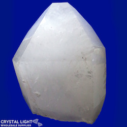 Other Large Crystals: Clear Quartz Polished Point XL / 204kg